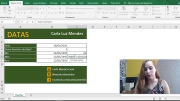 Datas no Excel - Função Mês