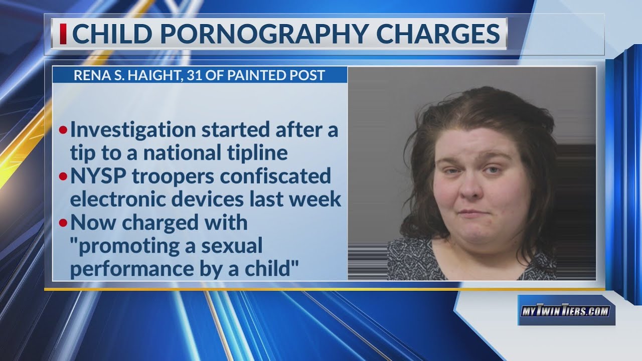 Painted Post woman arrested on child sex abuse material charge - YouTube