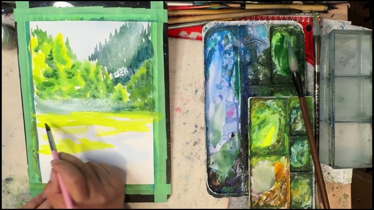 水彩画(風景)№167 水彩画(風景)№167