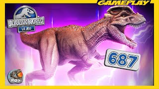 Le TYRANNOLOPHOSAURE pour le T-REX GEN 2 ► JURASSIC WORLD: Le Jeu 687 - royleviking