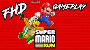 Super Mario Run gameplay ios/android