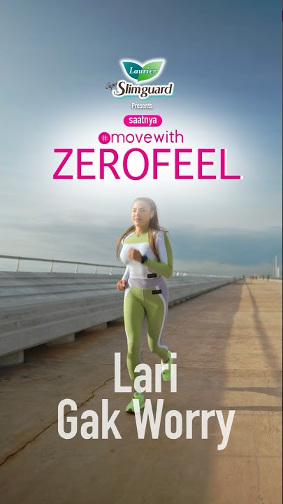 Lari Gak Worry pakai Laurier Superslim Guard Ultra Tipis 1 MM, saatnya #MovewithZEROFEEL