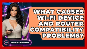 What Causes Wi-Fi Device And Router Compatibility Problems? - Emerging Tech Insider