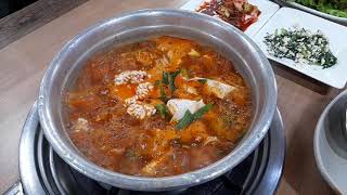 [맛있는 한끼식사 동태찌개 소주한잔]