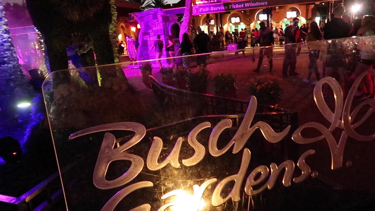 Howl-O-Scream 2018 At Busch Gardens Tampa!