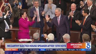 Kevin McCarthy secures Speakership after historic floor battle