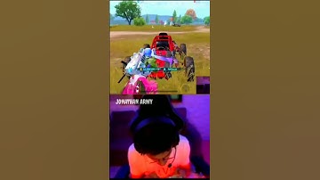 Jonathan Gaming Hacker Like Running Car Spray😱1v4 Clutch Hacker or What🔥#shorts#bgmi#pubgmobile