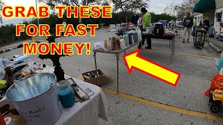 THESE COMMON GARAGE SALE ITEMS SOLD QUICK!