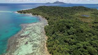 Drone (Aerial) video of Parem Island found within Chuuk lagoon, Chuuk State