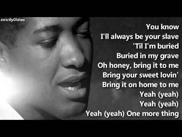 Bring It On Home to MeSam Cooke