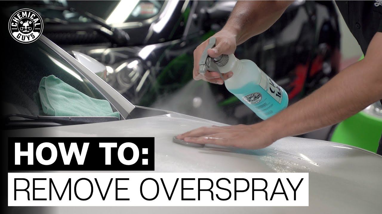 How To Safely Remove Paint Overspray Chemical Guys YouTube