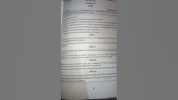b. com 5th semester 2011, 2012, 2013 #exam#paper #internationalbusinessenvirnoment #short