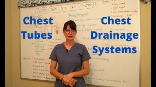 Chest Tubes & Chest Drainage Systems