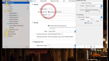Groups and Folders in XCode 8