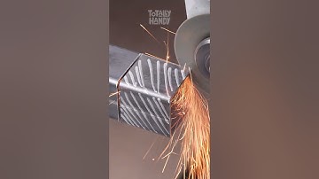 How To Bend A Square Pipe to 90° #shorts