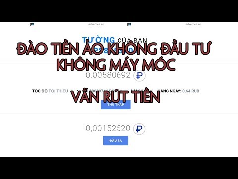 Hướng dẫn đào tiền ảo "Rub" tự động không đầu tư không cần máy móc vẫn rút tiền