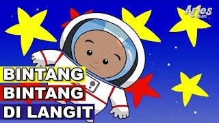 Alif & Mimi - Bintang Bintang Di Langit (Animasi 2D) Lagu Kanak Kanak
