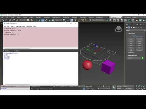 MAXScript 006 / help, classOf, superClassOf