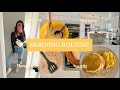 Full morning routine  skincare breakfast outfit chores makeup