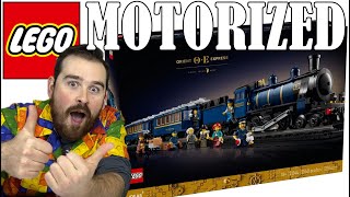 TWO Ways to MOTORIZE your Lego ORIENT EXPRESS