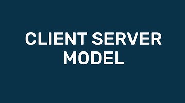 A-Level Comp Sci: Client Server Model