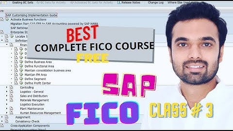 SAP FICO Basics | fico module Tutorial for Beginners | SAP FICO Training Class 3