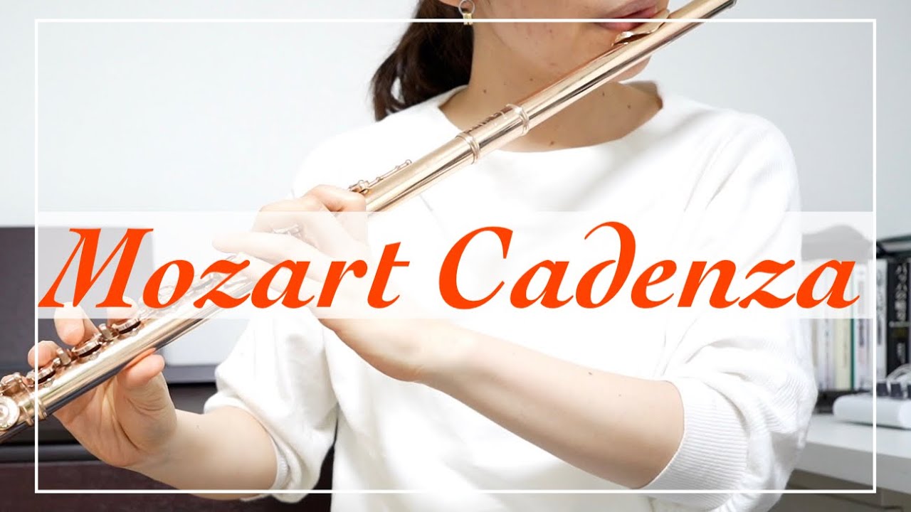 W.A.Mozart Flute concerto Gdur 1st Mov. Cadenza YouTube