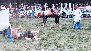 669. Elmali Güreşleri̇ İsmai̇l Balaban - Orhan Okulu Yari Fi̇nal