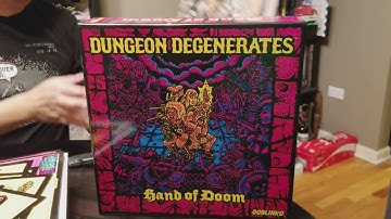Dungeon Degenerates boardgame unboxing Goblinko thefrenchspy81