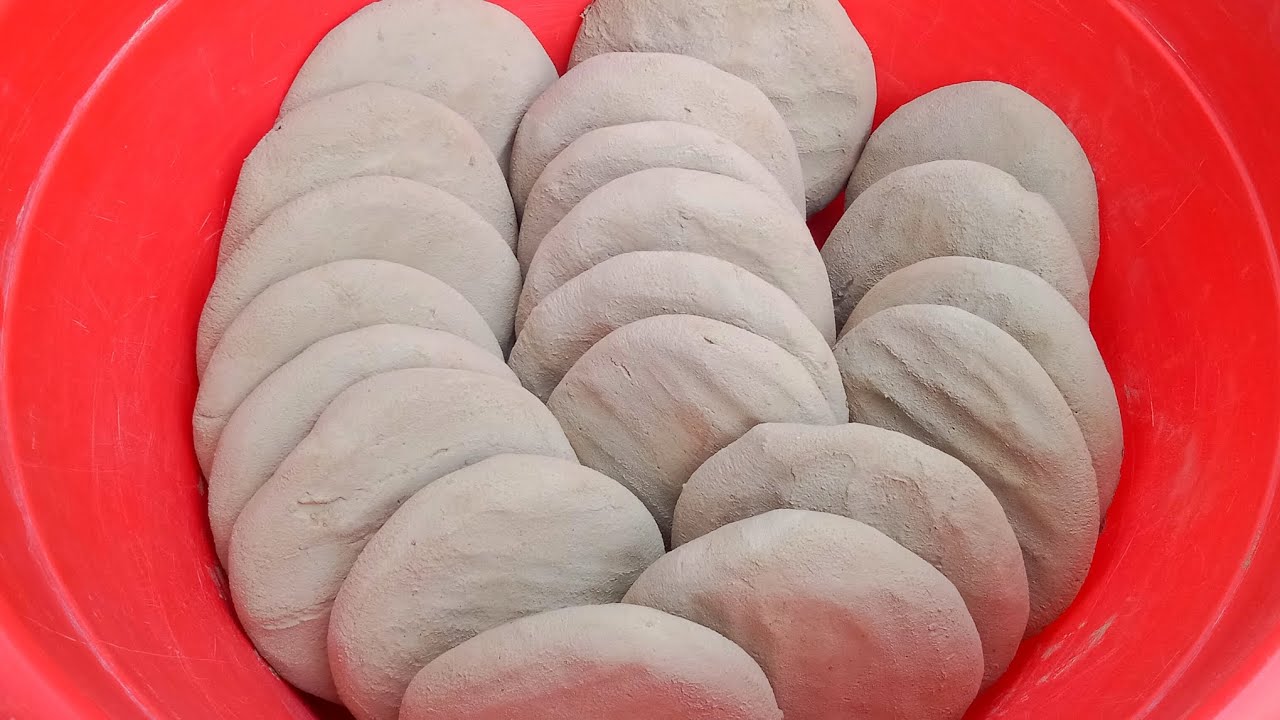 ASMR- Pure mud dirt Handmade round Slabs dry Crumbling🤤🌪️ | oddlysatisfying
