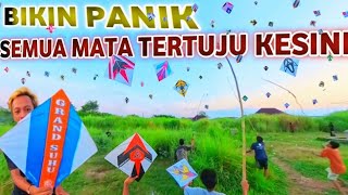 TEGANG BERBURU LAYANGAN PUTUS DISINI | KITE FIGHTER | PIPA