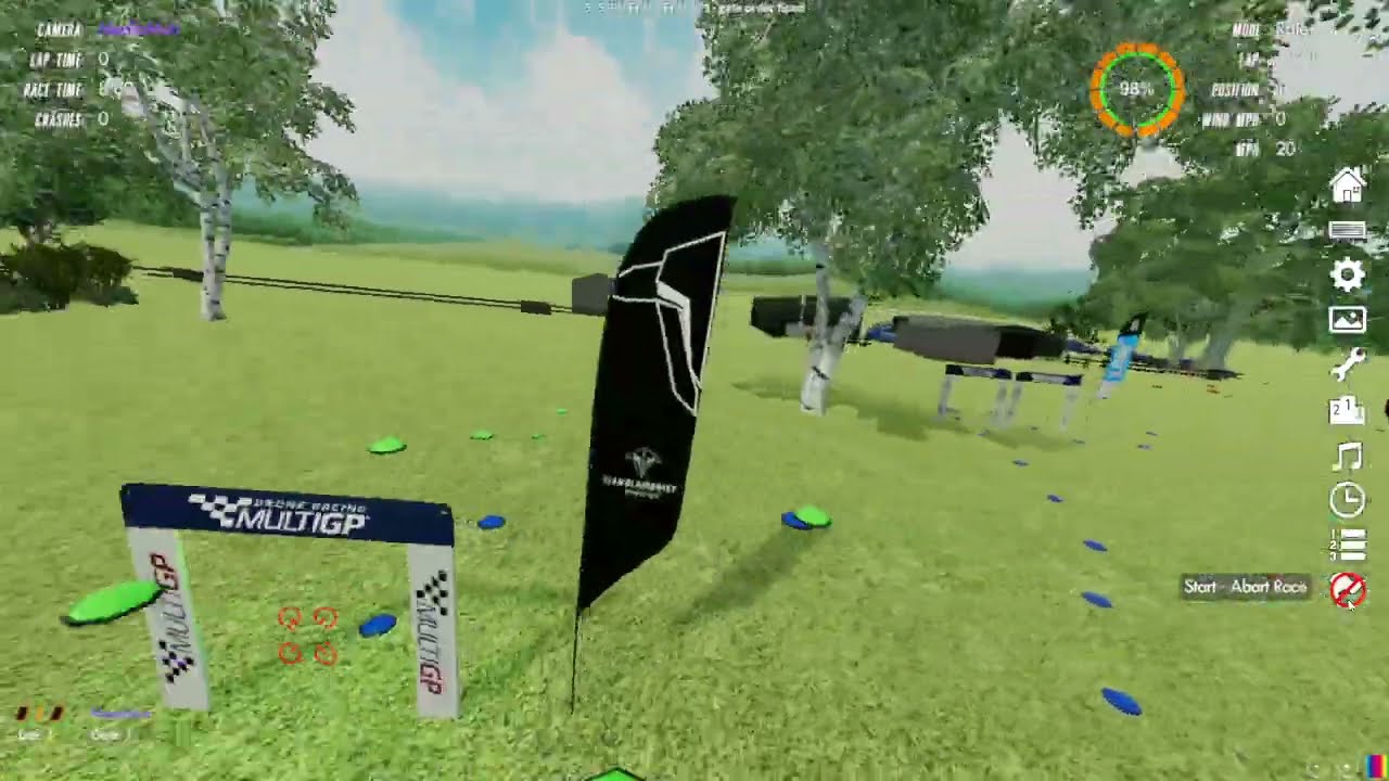 VelociDrone gate check for 515FPV FreedomSpec 1