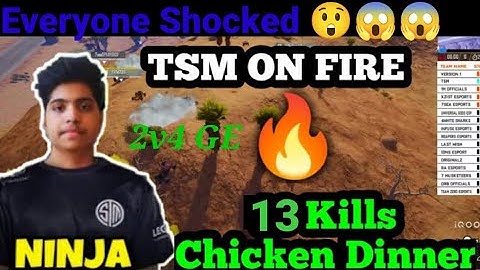 Impossible clutch by TSM..hacker gameplay..strategy op..tsmninja on fire 🔥 #tsm #ninja #finalcircle