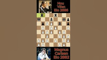 Magnus Carlsen vs Hou Yifan #chess 1132
