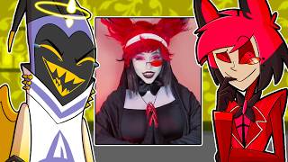 Alastor and Adam ROAST Hazbin Hotel COSPLAYS Alastor and Adam ROAST Hazbin Hotel COSPLAYS