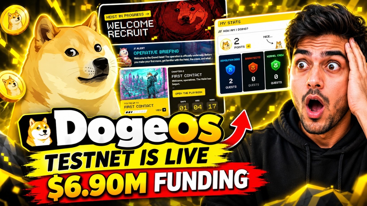 DogeOS Testnet Guide | $6.9M Funding & Confirmed Airdrop | DogeOS...