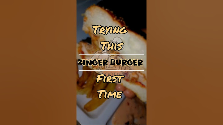 I Tried Zinger Burger From [ MULLA JEE FOODS ] Honest Review | Sketchy Vlogs By HR #shorts