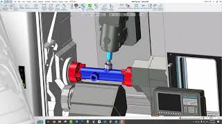 Okuma Multus U4000 GibbsCAM Digital Twin