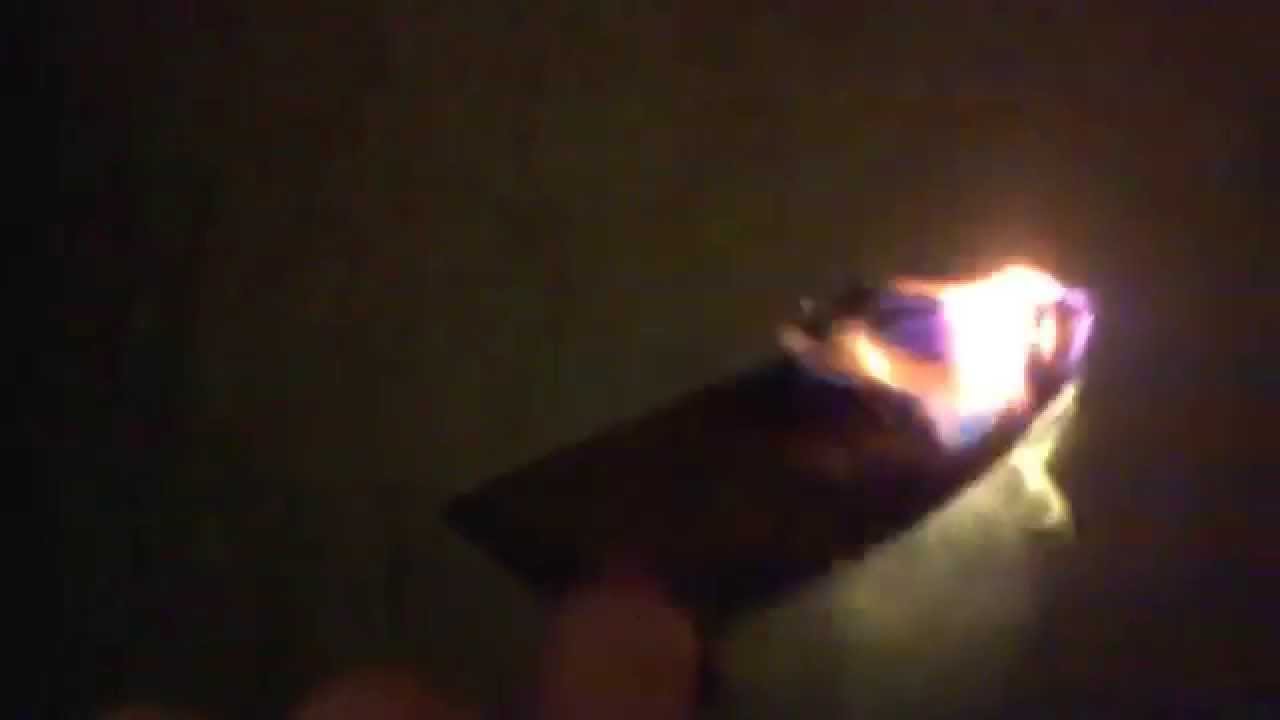 Burning a Black Lotus MTG card YouTube
