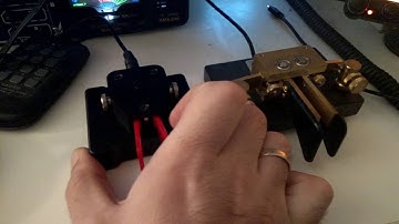 CW keys: Kent twin paddle & UNIham uni-730a