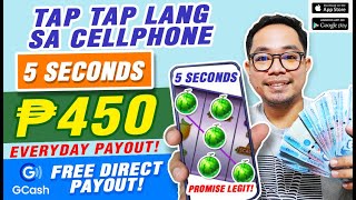 ₱450 GCASH PAYOUT ARAW-ARAW 5 SECONDS TAP TAP LANG NG CELLPHONE 1 TRENDING FREE LEGIT APP EASY