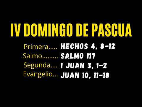 IV domingo de Pascua
