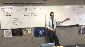 Chords on the Ellipse (2 of 3: Exploring equations of Special Chords)