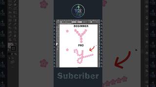 Illustrator 2026 Secret: Create a Stunning Y Using Brush Pattern! #thegraphicboost