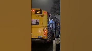 Thumbnail of 2018 XD40 #7701 B41 leaving Flatbush Avenue/Rogers Avenue