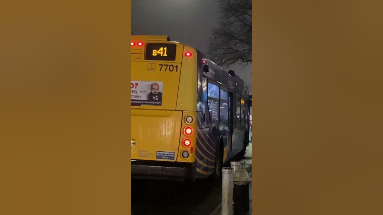 2018 XD40 #7701 B41 leaving Flatbush Avenue/Rogers Avenue 2018 XD40 #7701 B41 leaving Flatbush Avenue/Rogers Avenue