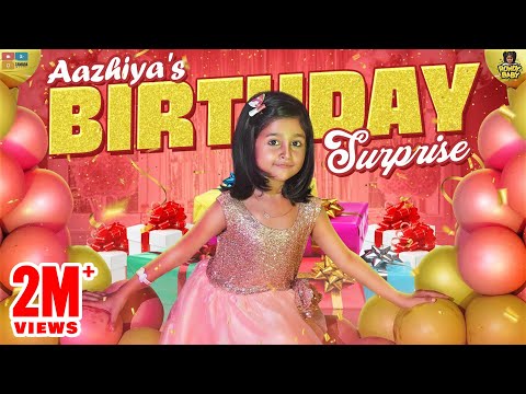 Aazhiya's Birthday Surprise || Chutti Kuzhandhai || Rowdy Baby