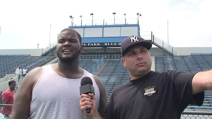 Purdue Ra'Zahn Howard NFL Pro Day Workout in Asbur...
