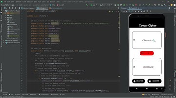 Demo video of working of an Caesar Cipher Algorithm - Walmart Coverage