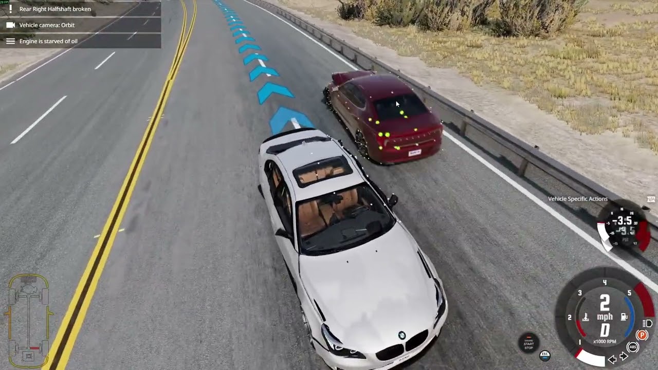 beam ng drive ama kaza yaparsam  arabam rastgale değişiyor 5 hak